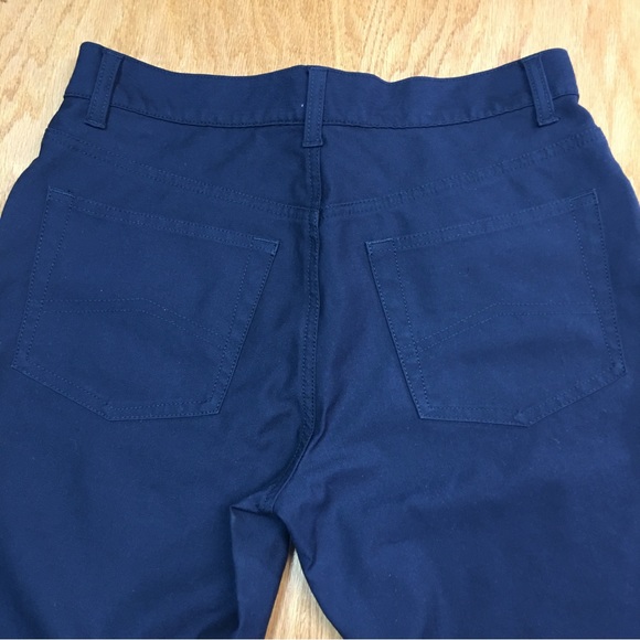 Armani Exchange women’s Black Cotton/Polyester Blend Flat Front Pant. Sz… - Picture 2 of 8